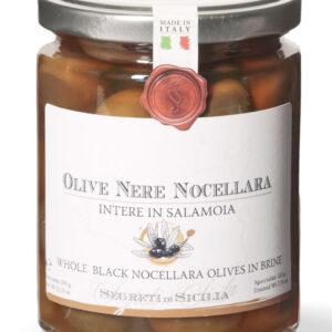 Frantoi Cutrera Black Nocellara del Belice Olives in Brine