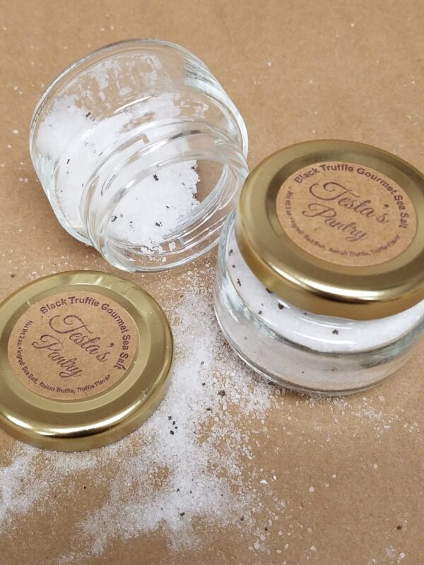Black Truffle Gourmet Sea Salt